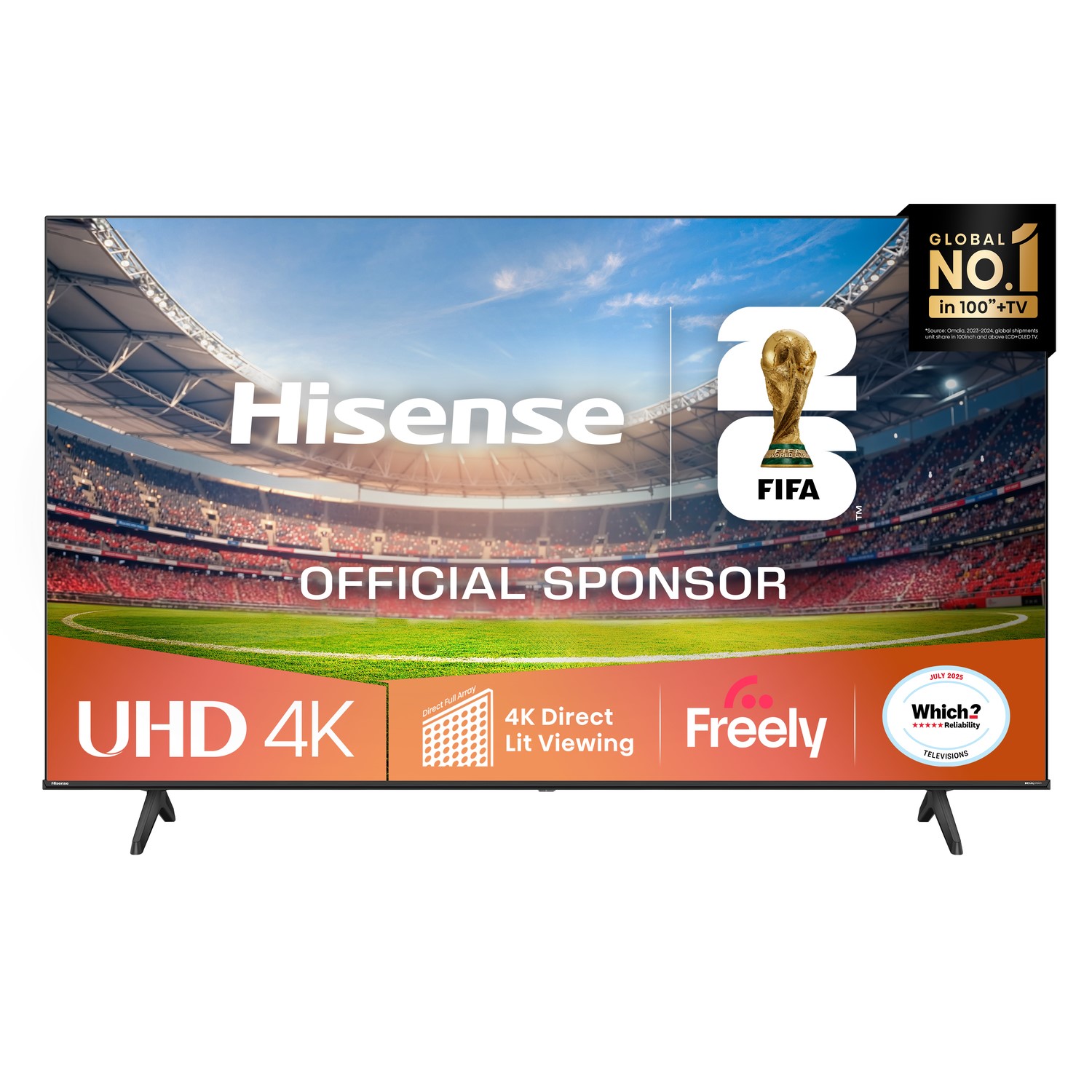 Hisense A6qtuk 65 Inch Smart 4K Ultra Hd Tv Black, Laptops Direct - 65A6QTUK