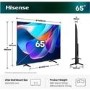 Hisense 65A6STUK 65 Inch 4K Ultra HD Smart TV – HDR Freely Dolby Vision & Dolby Atmos