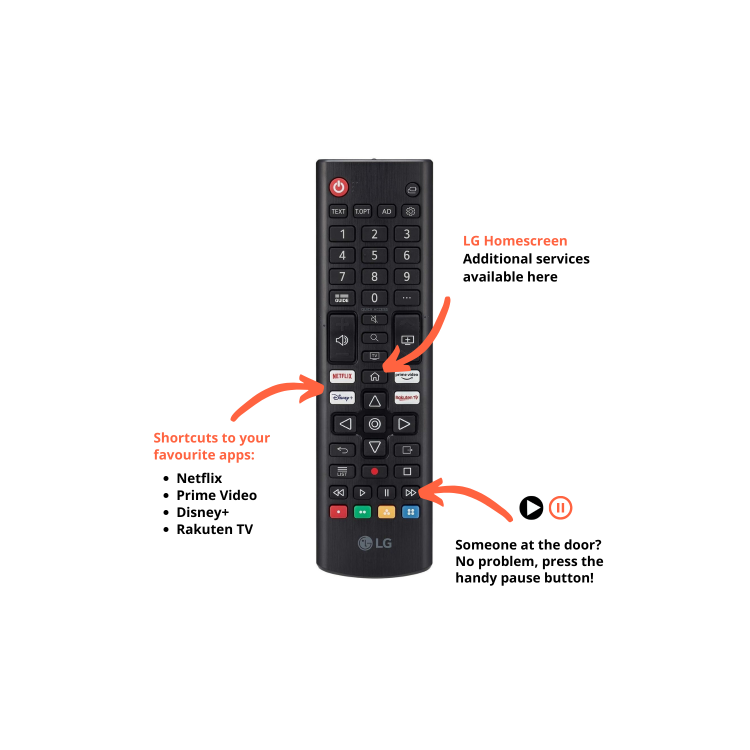 LG  LED UR78 65" 4K Ultra HD HDR Smart TV