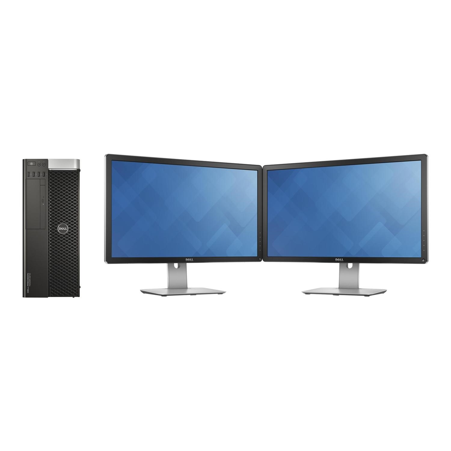 Dell Precision T5810 Tower Xeon E5 1630v3 16gb 1tb Hdd Quadro M4000 Windows 10 Pro Workstation Pc Laptops Direct