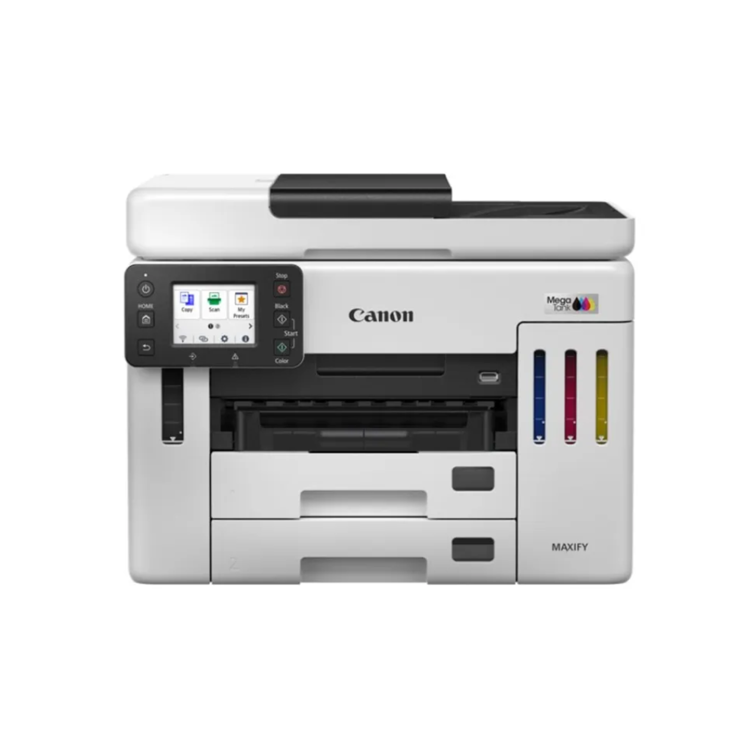Canon Maxify Gx7150 A4 Colour Multifunction Inkjet Printer Black,White, Laptops Direct - 6880C032