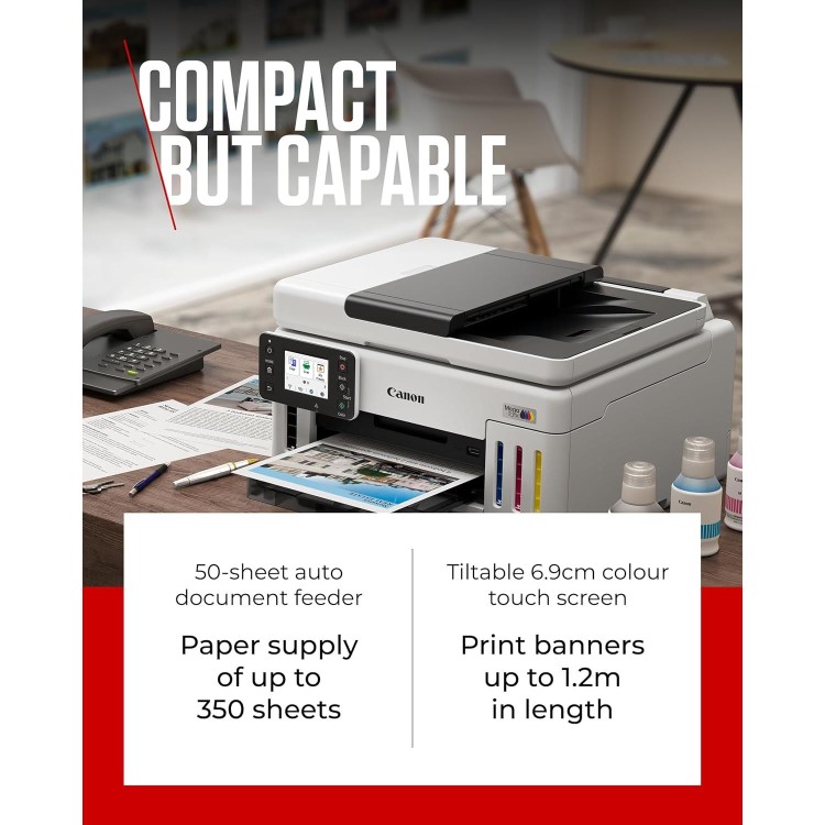 Canon MAXIFY GX6150 A4 Colour Multifunction Inkjet Printer