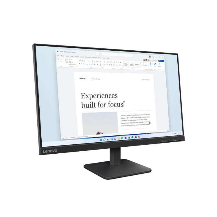 Lenovo L24-4e 24" IPS Full HD 100Hz Monitor