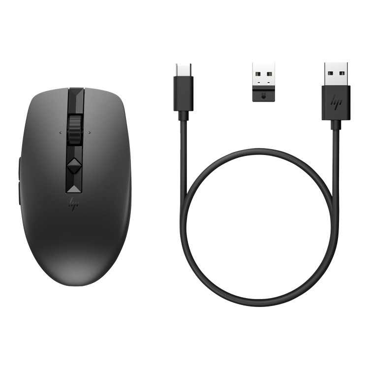 HP 715 Rechargeable Multi-Device Wireless Mouse Black