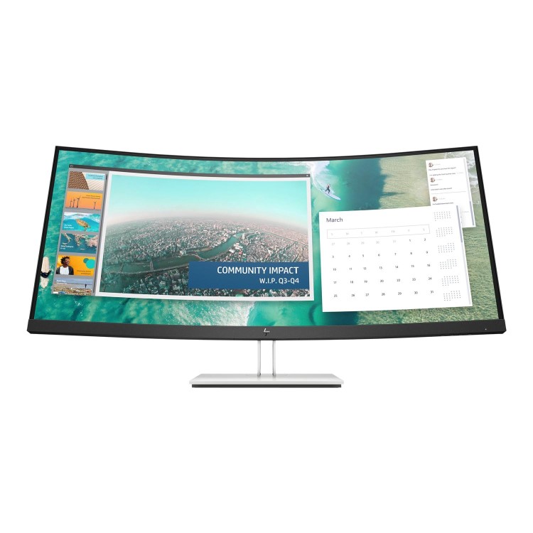 HP ELITEDISPLAY E344C 34" WQHD Curved Monitor 
