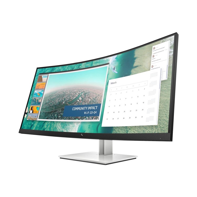 HP ELITEDISPLAY E344C 34" WQHD Curved Monitor 