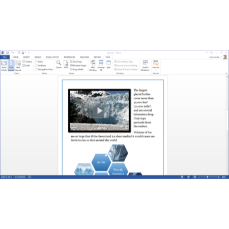 Microsoft Office Home and Business 2013 32-bit/x64 English Eurozone Medialess 