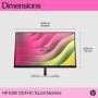 HP E24t G5 E-Series 24" IPS Full HD Touchscreen Monitor
