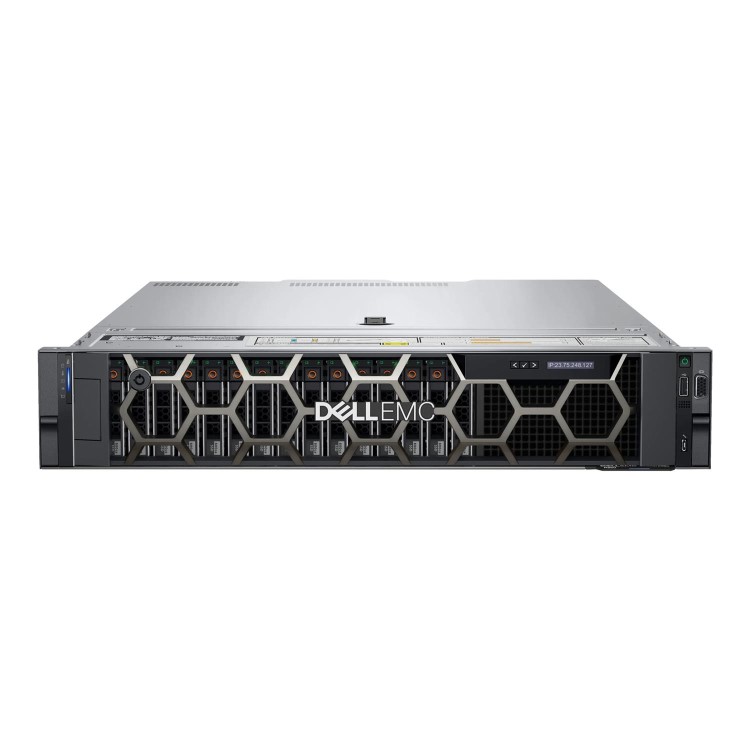 Dell EMC PowerEdge R550 Intel Xeon Silver 4309Y 2.8GHz 8c 6GB DDR4 SDRAM PERC H755 1x 480GB SSD 2.5 SFF 800W Gigabit Ethernet Rack-mountable Server