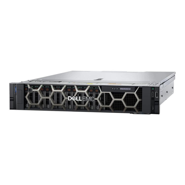 Dell EMC PowerEdge R550 Intel Xeon Silver 4309Y 2.8GHz 8c 6GB DDR4 SDRAM PERC H755 1x 480GB SSD 2.5 SFF 800W Gigabit Ethernet Rack-mountable Server