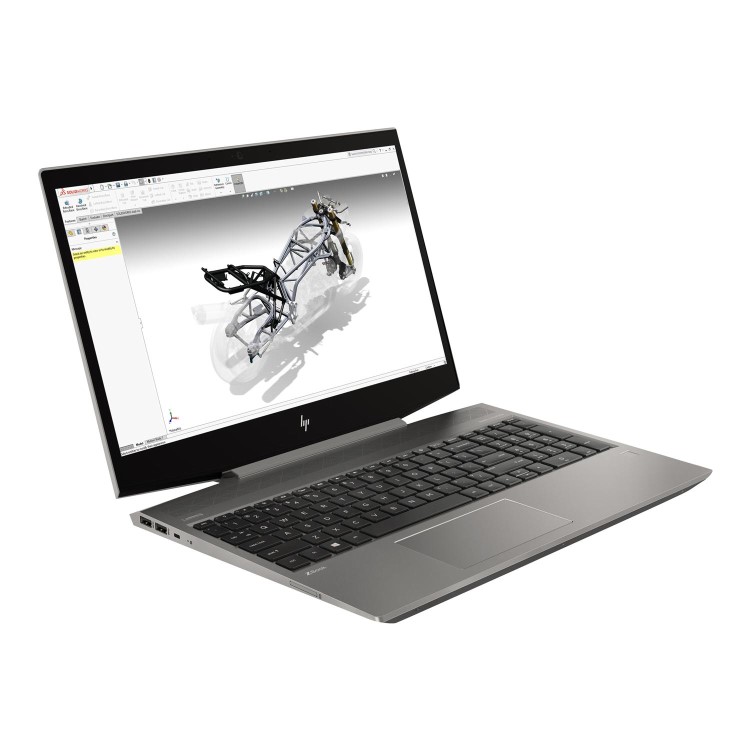 HP ZBook 15v G5 Core i7-9750H 16GB 512GB SSD 15.6 Inch FHD Quadro P6000 4GB Windows 10 Pro Mobile Workstation Laptop