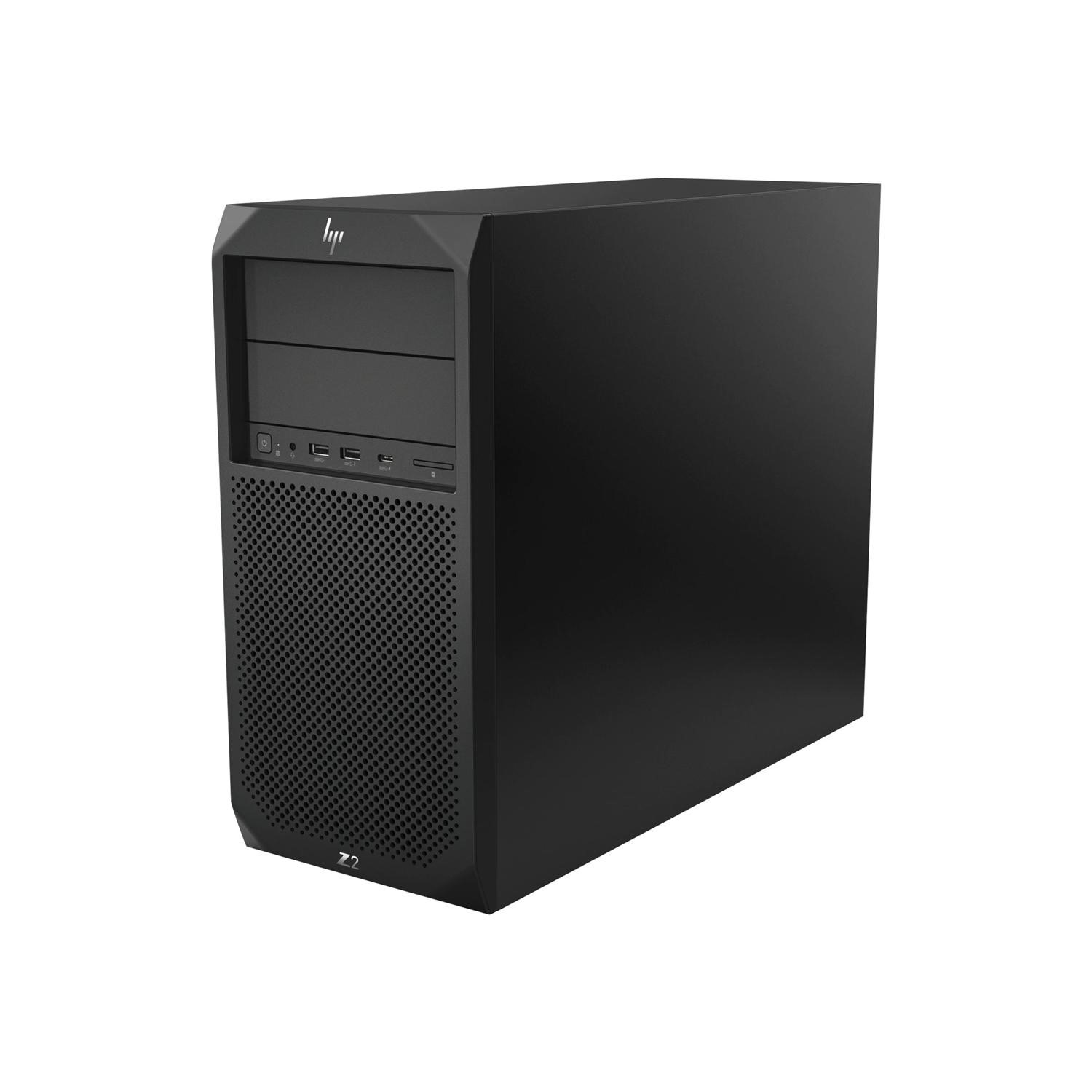 HP Z2 G4 MT Core i7-9700K 16GB 1TB HDD + 512GB SSD GeForce RTX