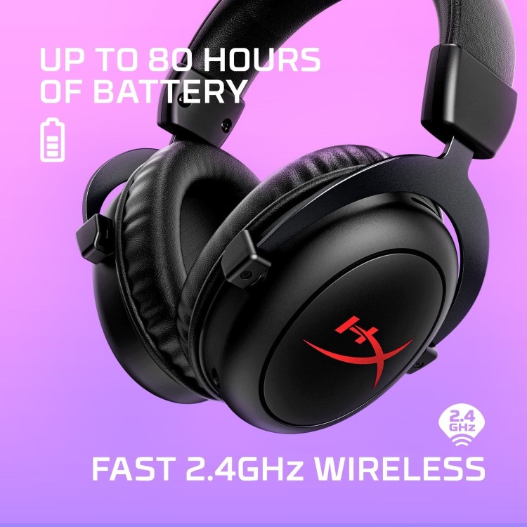 HyperX Cloud II Core Wireless Gaming Headset - Black