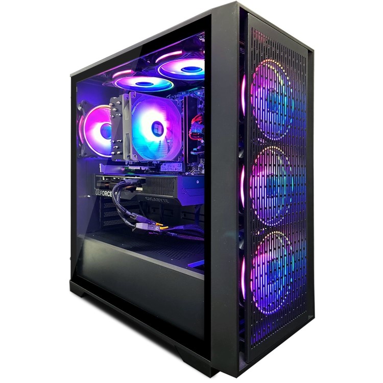 Gladiator PC Colosseum AMD Ryzen 7 7800X3D 32GB RAM 1TB SSD RTX 5070 Windows 11 Gaming PC