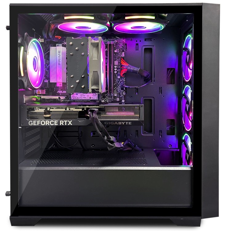 Gladiator PC Colosseum AMD Ryzen 7 7800X3D 32GB RAM 1TB SSD RTX 5070 Windows 11 Gaming PC