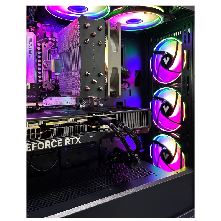 Gladiator PC Colosseum AMD Ryzen 7 7800X3D 32GB RAM 1TB SSD RTX 5070 Windows 11 Gaming PC