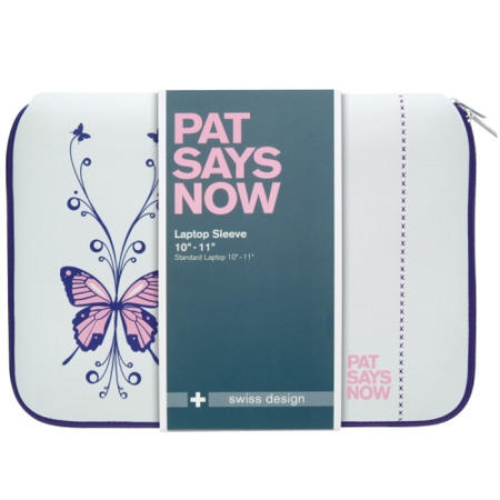 Pat Says Now 14"-15.6" Laptop Sleeve - Butterfly