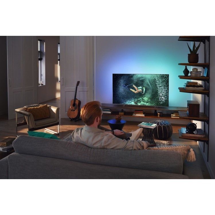 Refurbished Philips Ambilight PUS7906 70" 4K Ultra HD with HDR10+ LED Freeview Play Smart TV