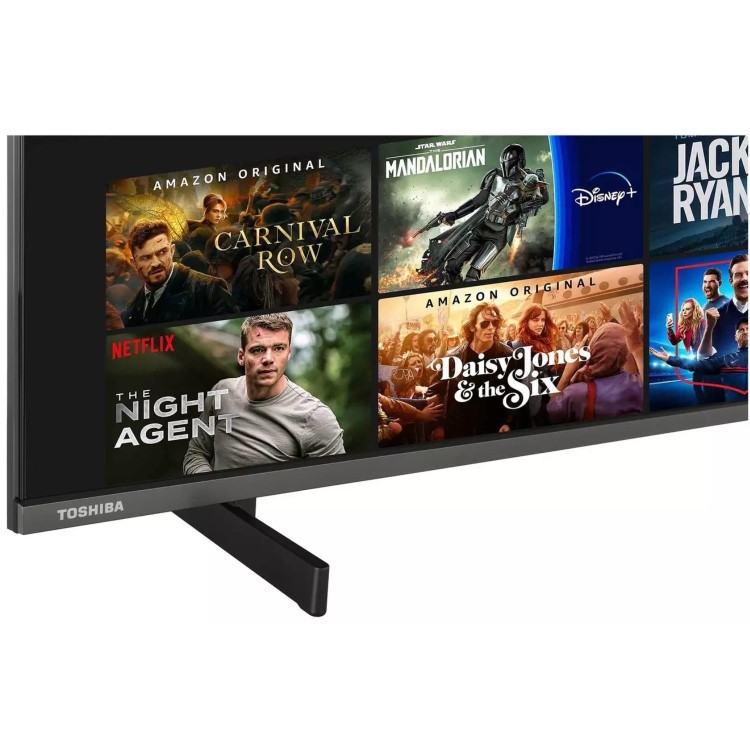 Toshiba 70QF5D53DB 70-Inch 4K QLED Smart Fire TV  Dolby Vision HDR10 & Alexa Voice Control