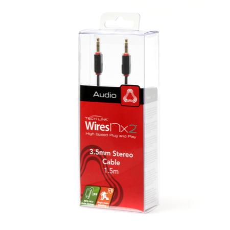 WIRES NX2 &ndash; 3.5mm Stereo - 3.5mm Stereo - 1.5m