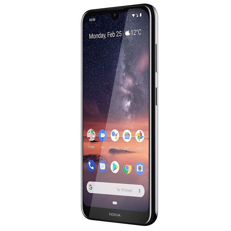GRADE A1 - Nokia 3.2 Black 6.26" 16GB 4G Dual SIM Unlocked & SIM Free