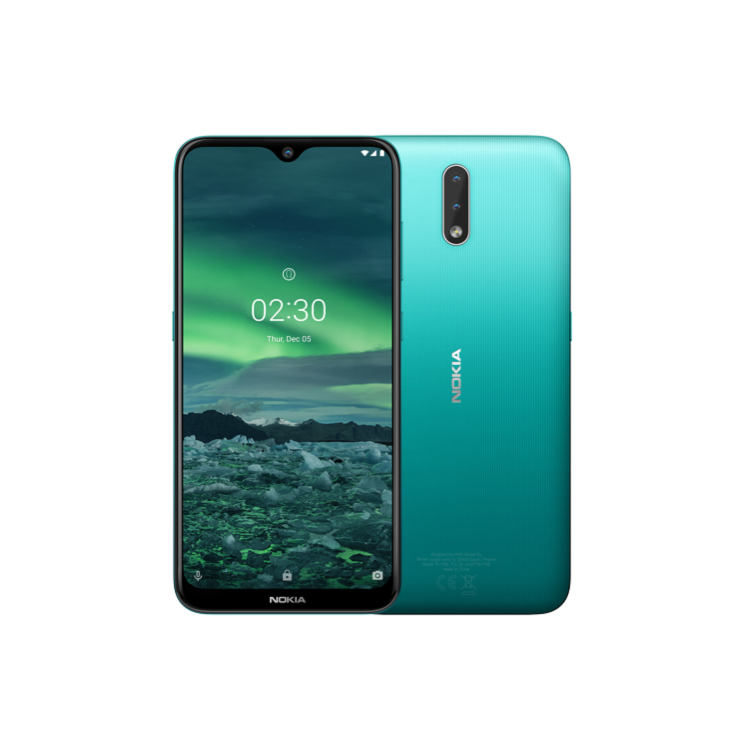 Nokia 2.3 Cyan Green 6.2" 32GB 4G Unlocked & SIM Free