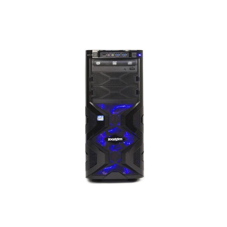 Zoostorm Core i5-4460 12GB 2TB Radeon XFX 380 DVD-RW Windows 10 Desktop