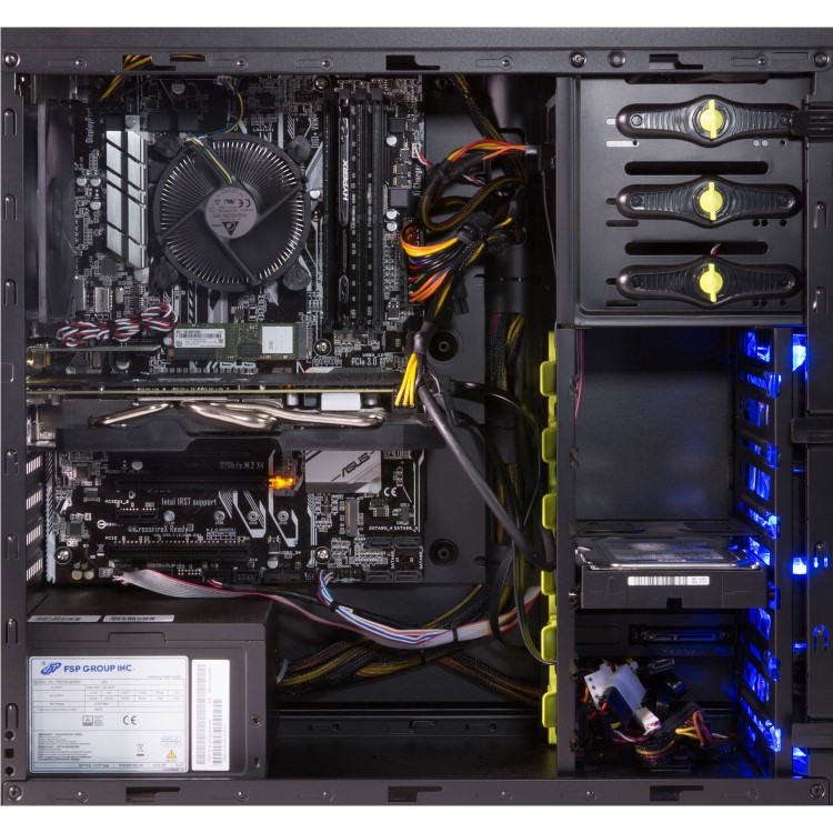 Refurbished StormForce Tornado Core i5-7400 8GB 1TB + 128GB SSD GeForce GTX 1060 DVD-RW Windows 10 Gaming Desktop