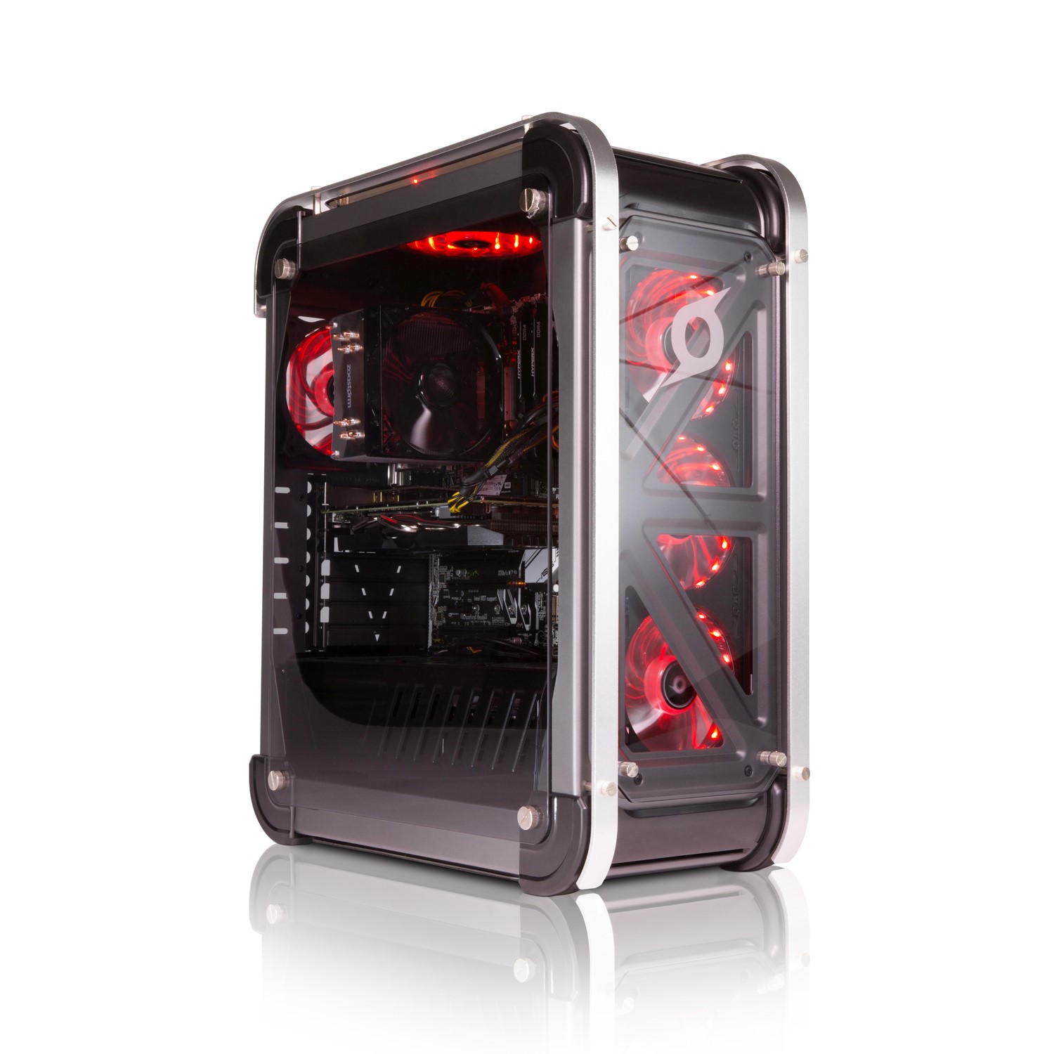 StormForce Lux Core i7-7700 16GB 3TB + 256GB SSD GeForce GTX 1060 Windows 10 Gaming Desktop