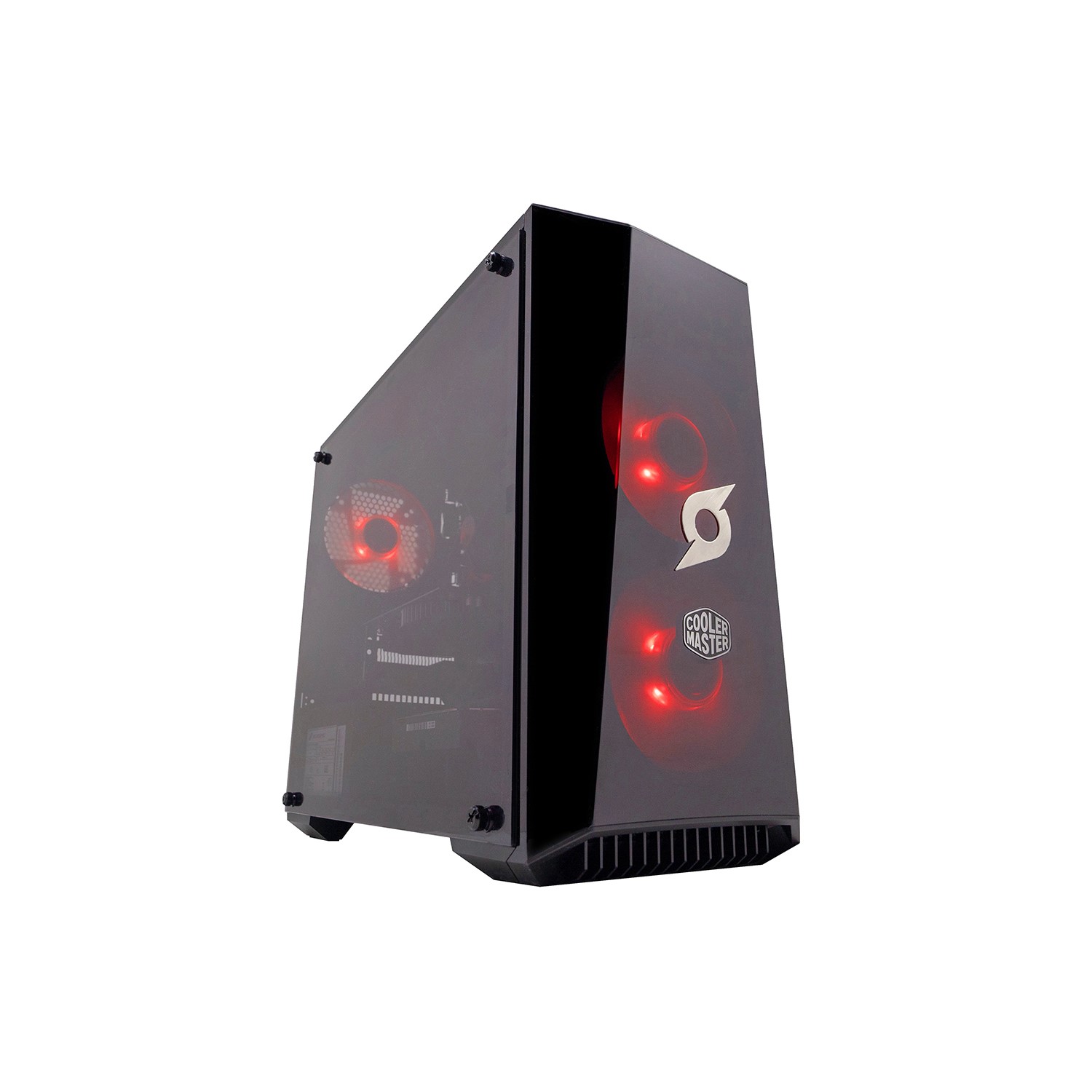 Stormforce Red Computer Stormforce Onyx AMD Ryzen 5 2400 8GB 1TB Windows 10 Desktop - Laptops ...