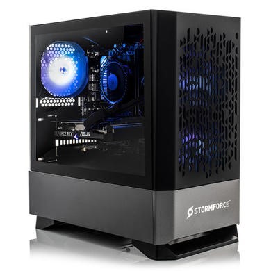 Stormforce Onyx AMD Ryzen 7 16GB 1TB Radeon Graphics Windows 11 Gaming Desktop PC