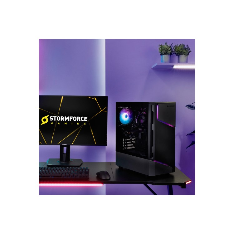 Stormforce Onyx AMD Ryzen 5 5500GT 8GB RAM 500GB SSD Windows 11 Gaming PC