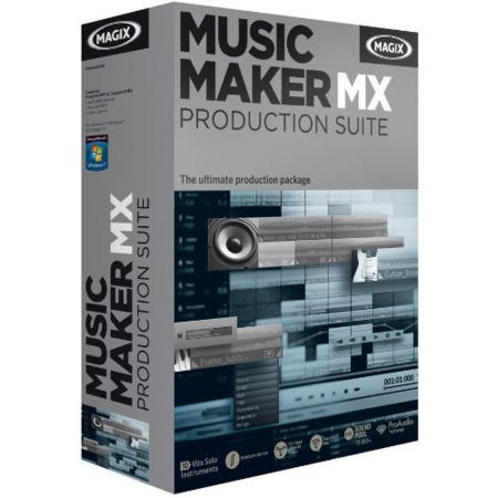Music Maker MX Production Suite - Electronic Software Download
