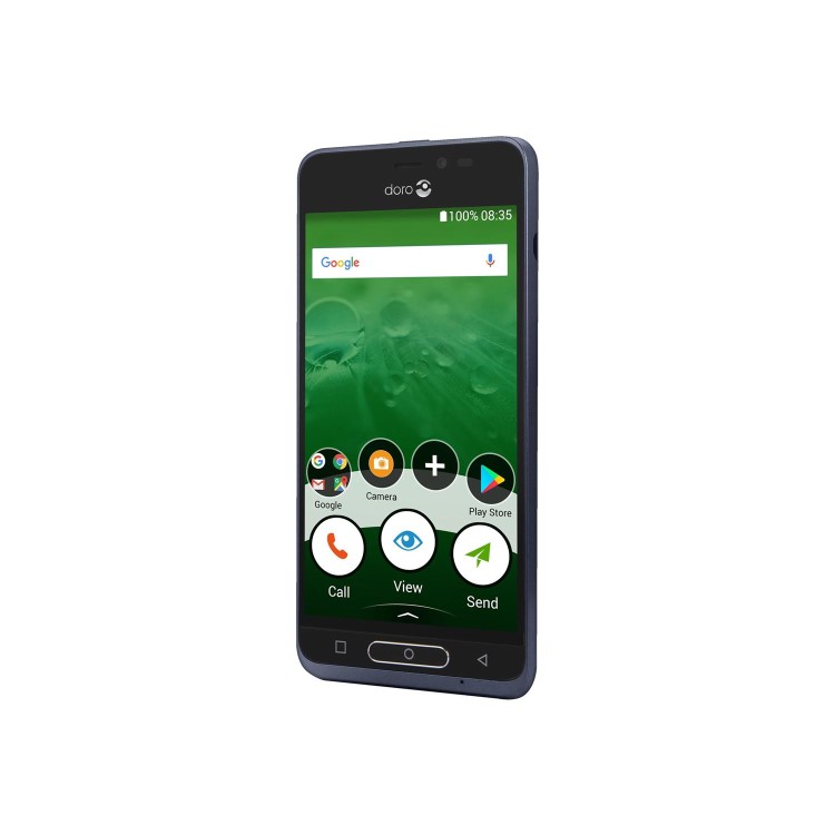 GRADE A2 - Doro 8035 Metallic Blue 5" 16GB 4G Unlocked & SIM Free