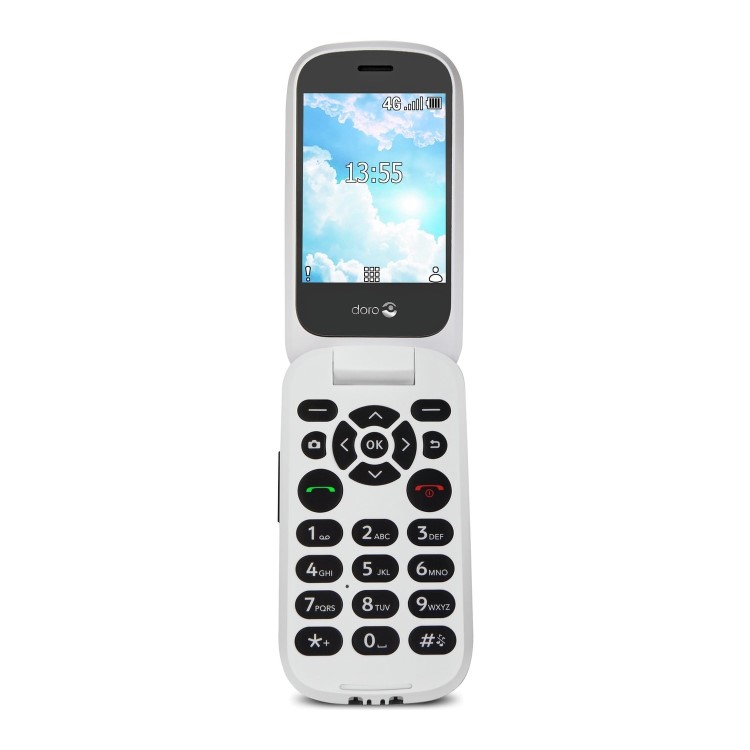 Grade A1 Doro 7060 Black 2.8" 4GB 4G Unlocked & SIM Free