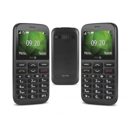 GRADE A1 - Doro 1370 Black 2.4" 2G Unlocked & SIM Free