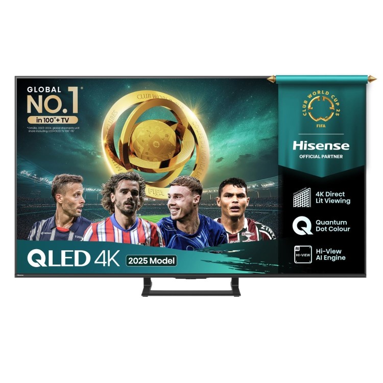 Hisense A7QTUK 75 inch Smart 4K Ultra HD QLED TV