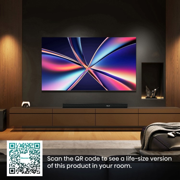 Hisense E8QTUK 75 inch Smart 4K Ultra HD Mini-LED TV