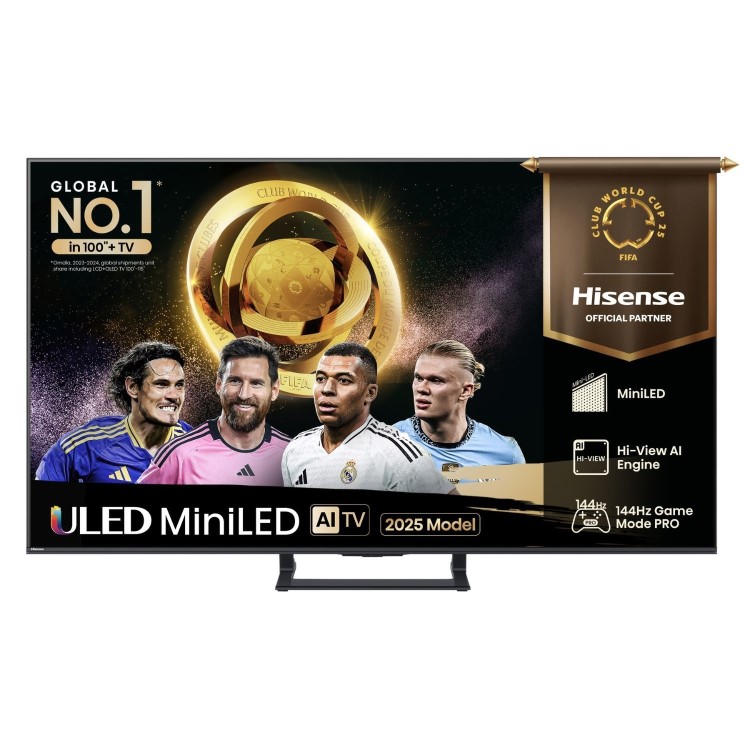 Hisense E8QTUK 75 inch Smart 4K Ultra HD Mini-LED TV