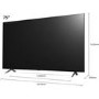 LG Nano80 NanoCell 75 Inch LED 4K HDR Freeview Play and Freesat HD Smart TV
