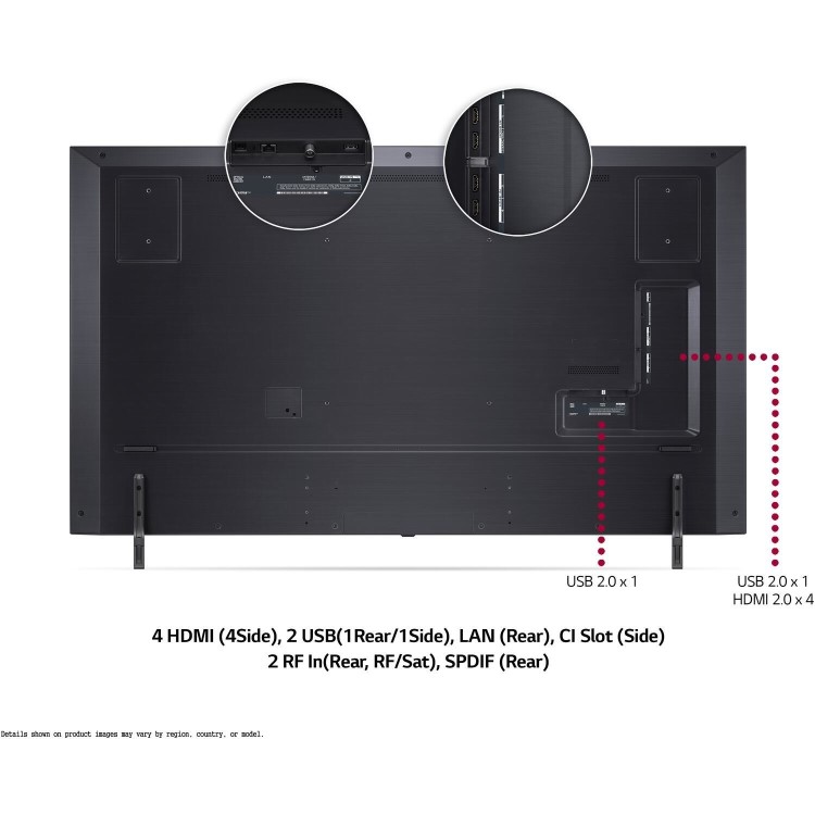 LG Nano80 NanoCell 75 Inch LED 4K HDR Freeview Play and Freesat HD Smart TV