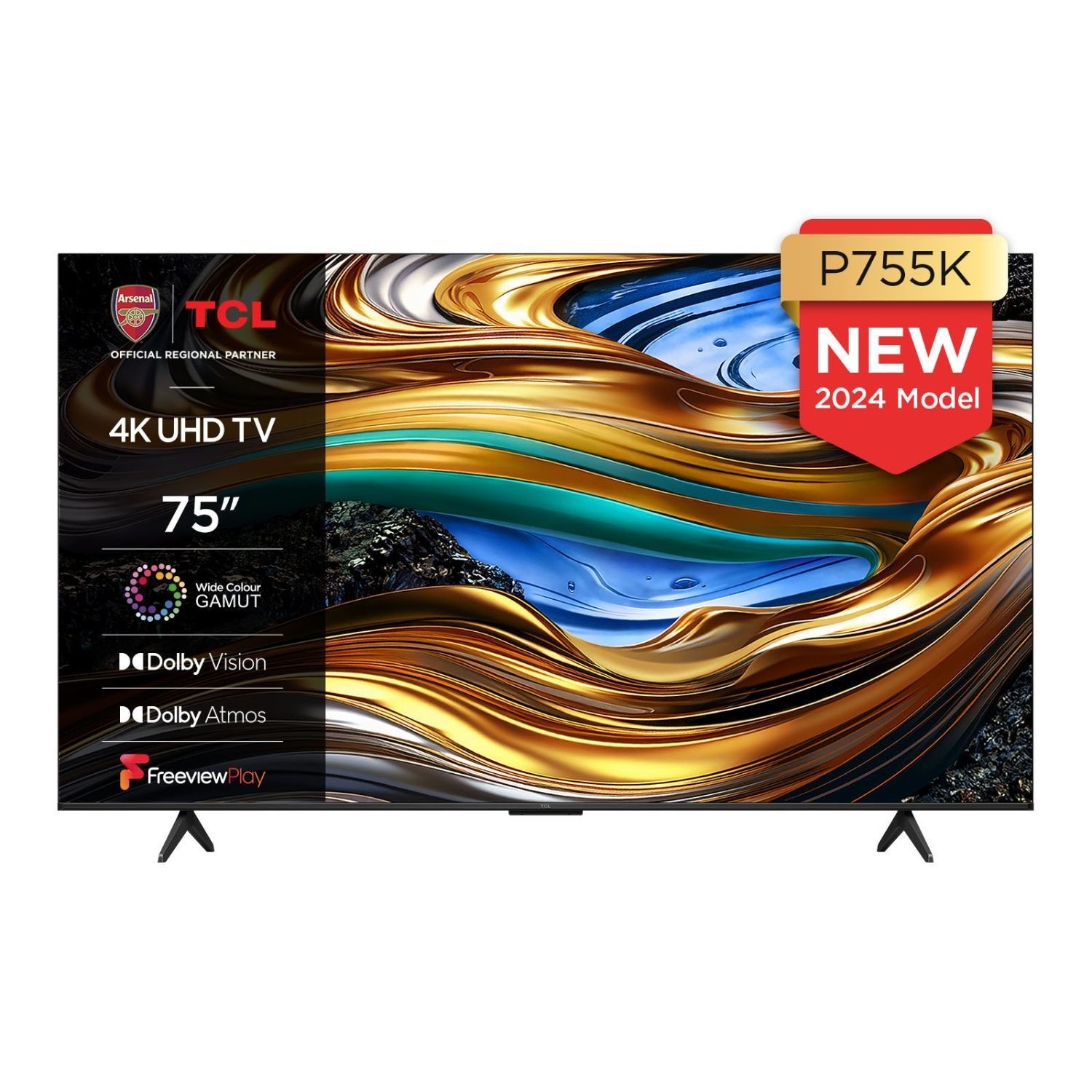 TCL 75P755K 75 inch 4K Ultra HD LED Smart TV