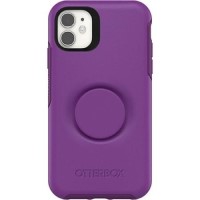 OtterBox Otter and Pop Symmetry PopSocket Case - iPhone 11 - Lollipop Purple