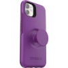 GRADE A1 - OtterBox Otter and Pop Symmetry PopSocket Case - iPhone 11 - Lollipop Purple