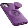 OtterBox Otter and Pop Symmetry PopSocket Case - iPhone 11 - Lollipop Purple