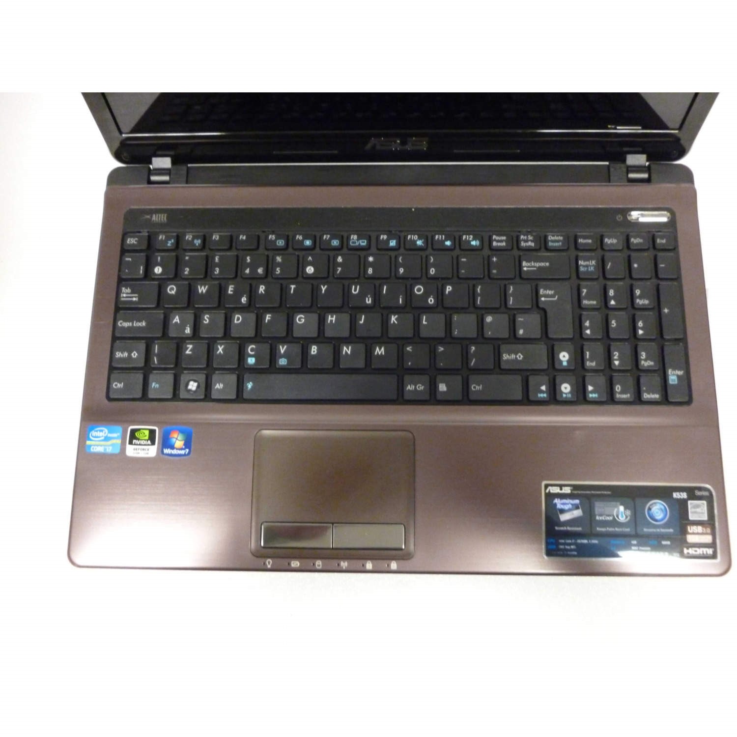 1265★ASUS K53SD K53SD-SXRED Core i5 2450M ジャンク Asus K53SD Core i5 Windows 7 Gaming Laptop in Brown - Laptops Direct