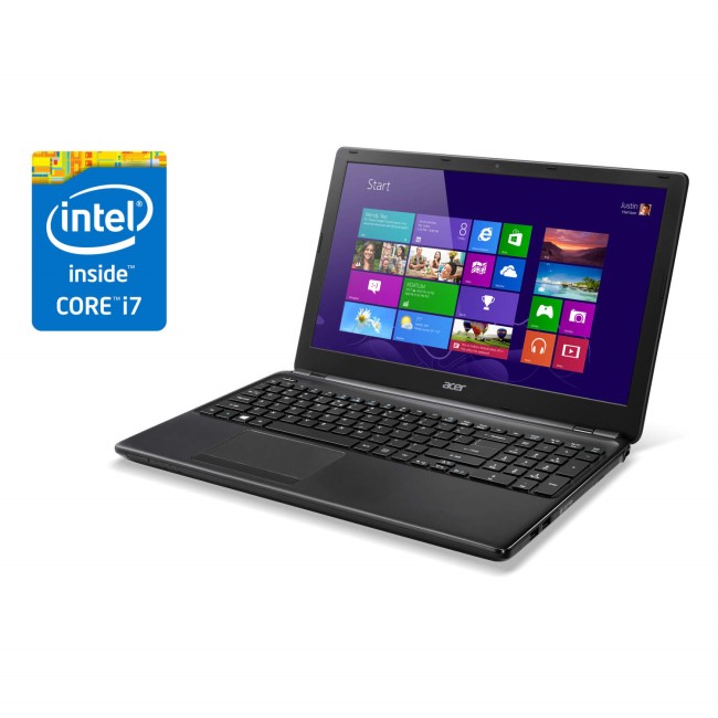 GRADE A1 - As new but box opened - Acer Aspire E1-572 4th Gen Core i7 6GB 750GB 15.6 inch Windows 8 - BEST VALUE CORE I7 LAPTOP