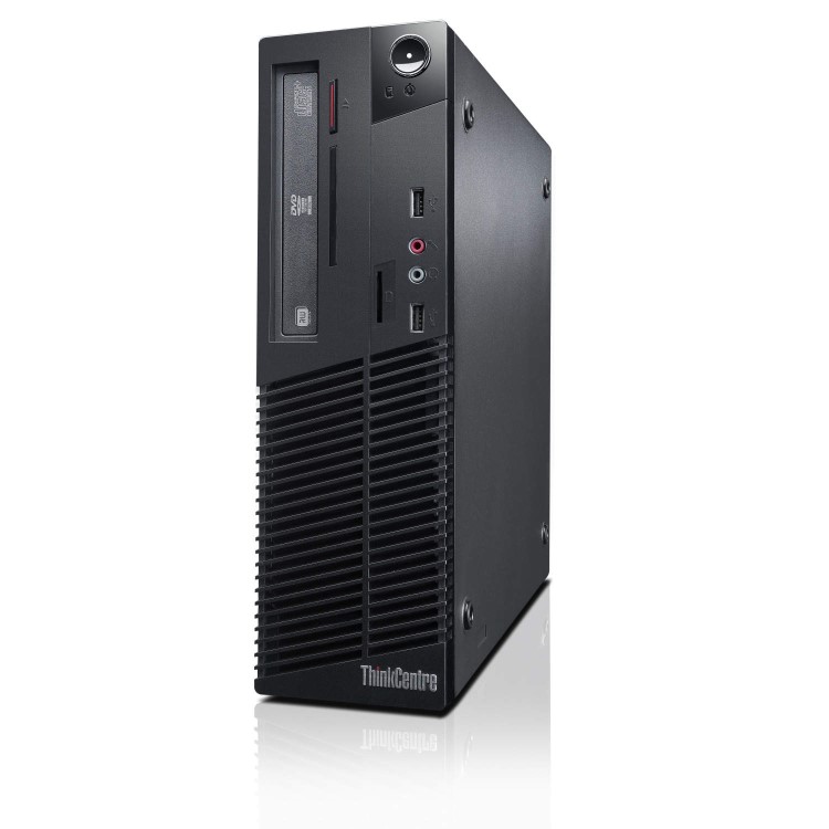 GRADE A1 - As new but box opened - Lenovo ThinkCentre M79 AMD A4-6300B 4GB 500GB DVDRW Windows 7/8.1 Professional Small Form Factor Desktop