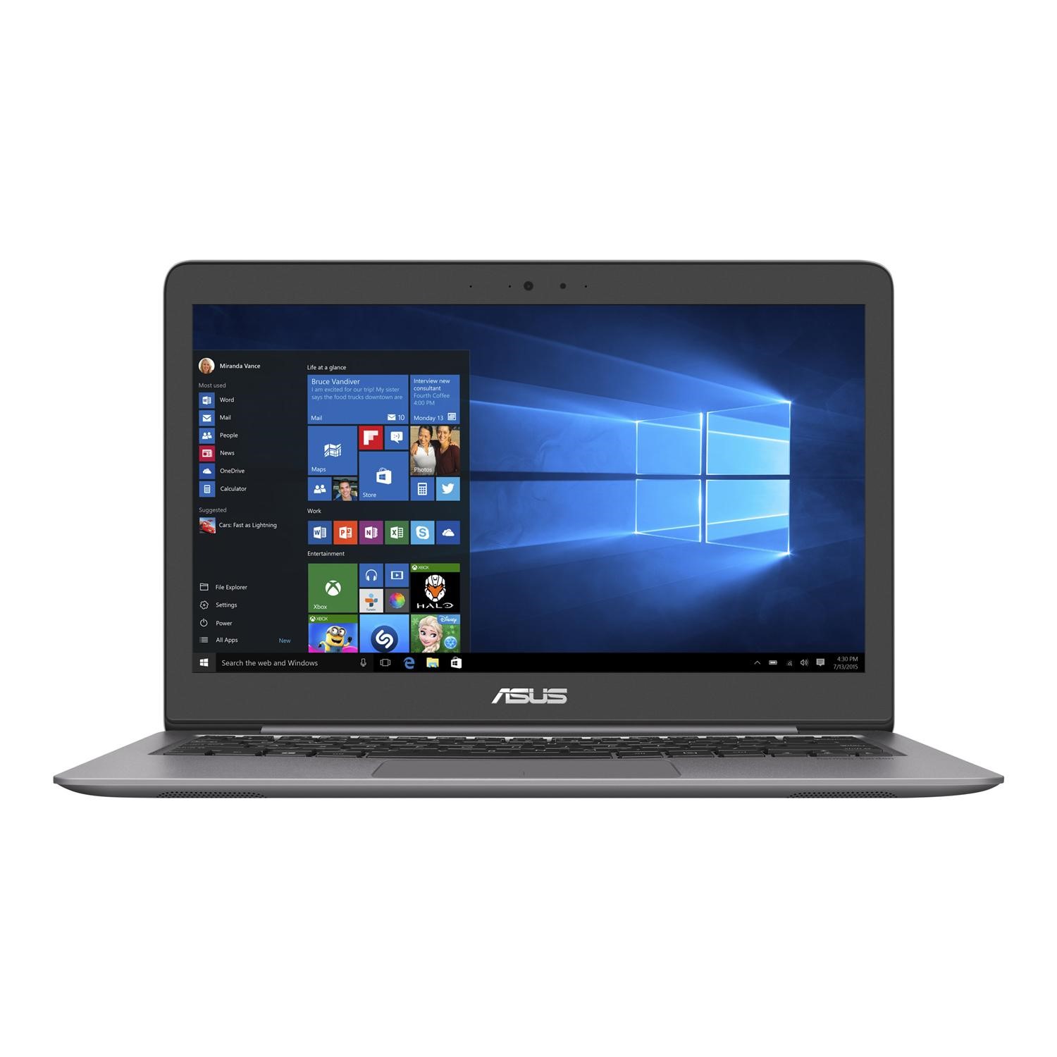 GRADE A1 - Asus Zenbook Core i7-6500U 8GB 500GB + 256GB SSD