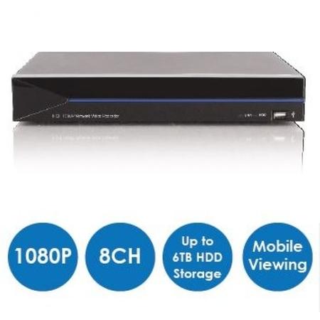 ALTEQ 16 Channel POE 1080p Network Video Recorder with 4TB Hard Drive